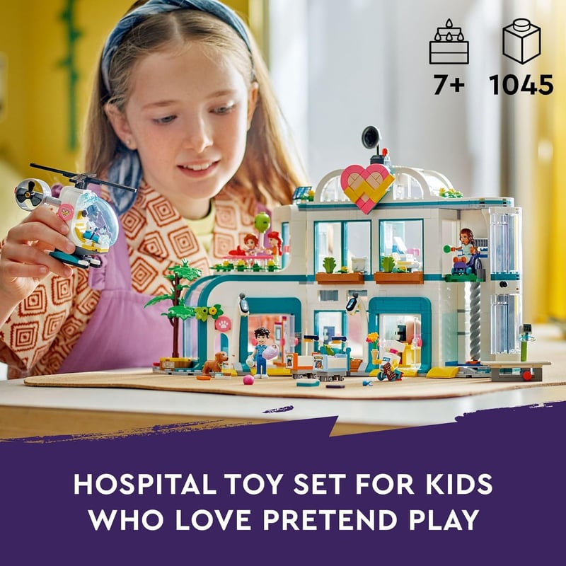 LEGO Friends Heartlake City Hospital Playset with Mini-Dolls