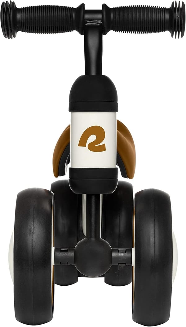Toddler Balance Bike for Ages 12-24 Months - 4-Wheel Ride-On Toy