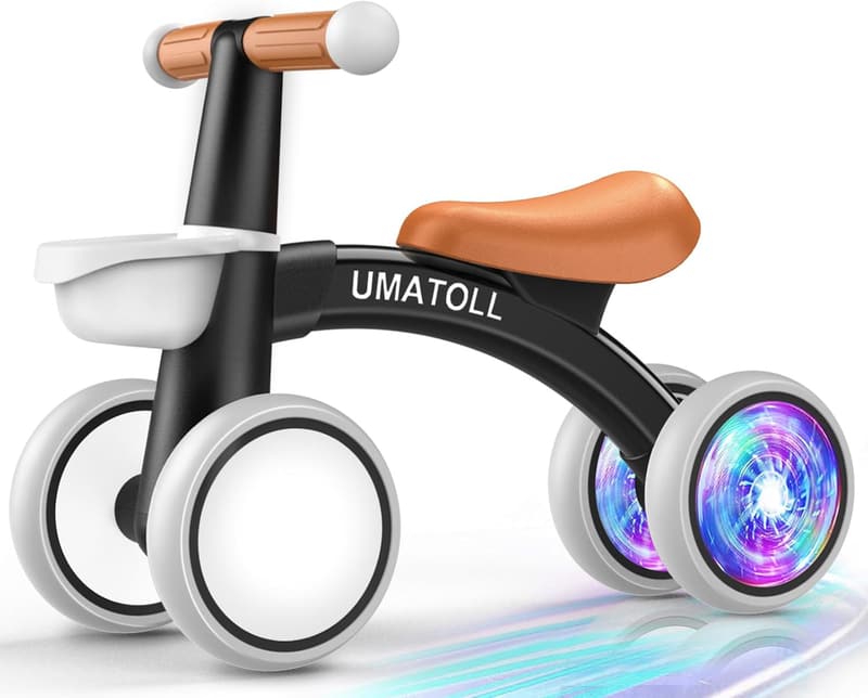 Adjustable Baby Balance Bike Toy for 1-Year-Old Boys
