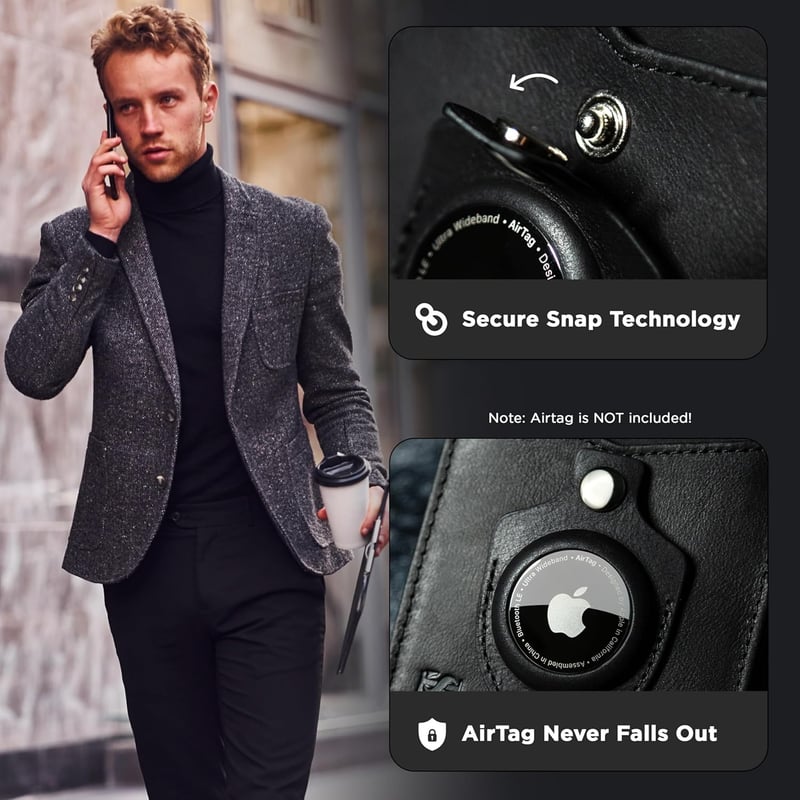 Slim RFID-Blocking Money Clip Wallet for Men