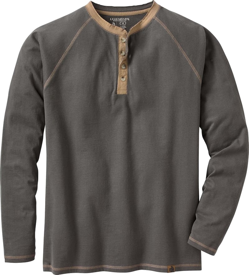 Men's Recluse Henley Shirt by Legendary Whitetails