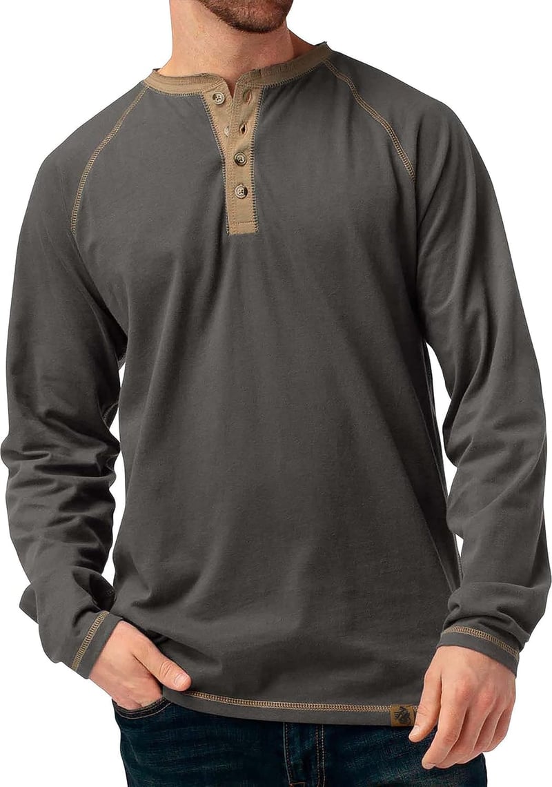 Men's Recluse Henley Shirt by Legendary Whitetails