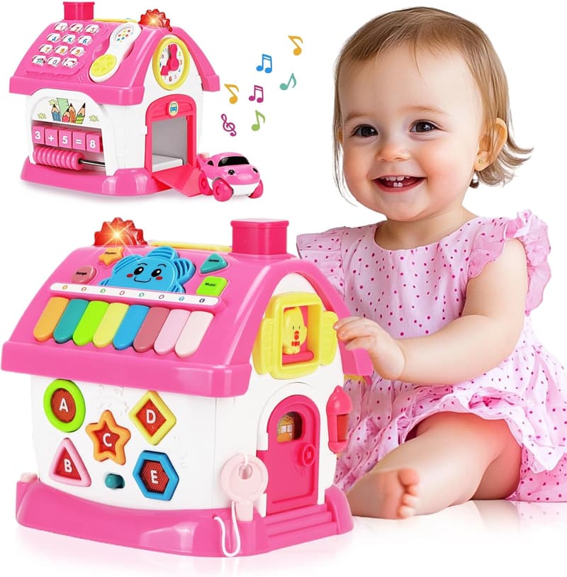 Montessori Musical Educational Toy for Toddlers 1-2 Years