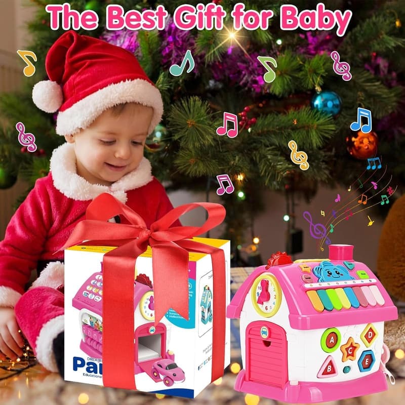 Montessori Musical Educational Toy for Toddlers 1-2 Years