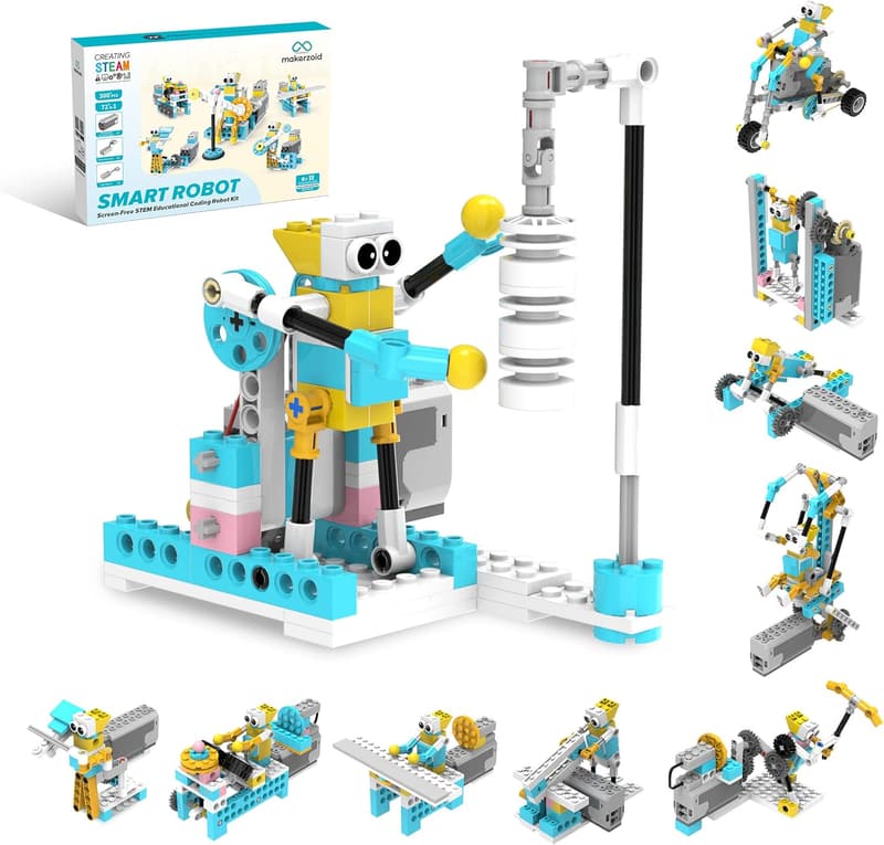 72-in-1 Robot Building Kit - Educational DIY Toy for Kids 6+