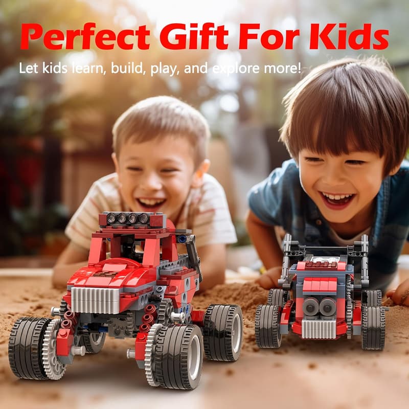DIY Monster Truck STEM Kit for Kids Ages 6-12