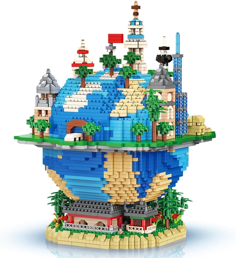 Global Village Architecture Building Blocks Set (5200 Pieces)