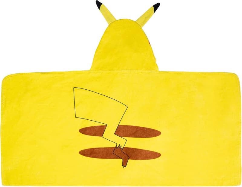 Pikachu Hooded Bath Towel Wrap for Kids, 24