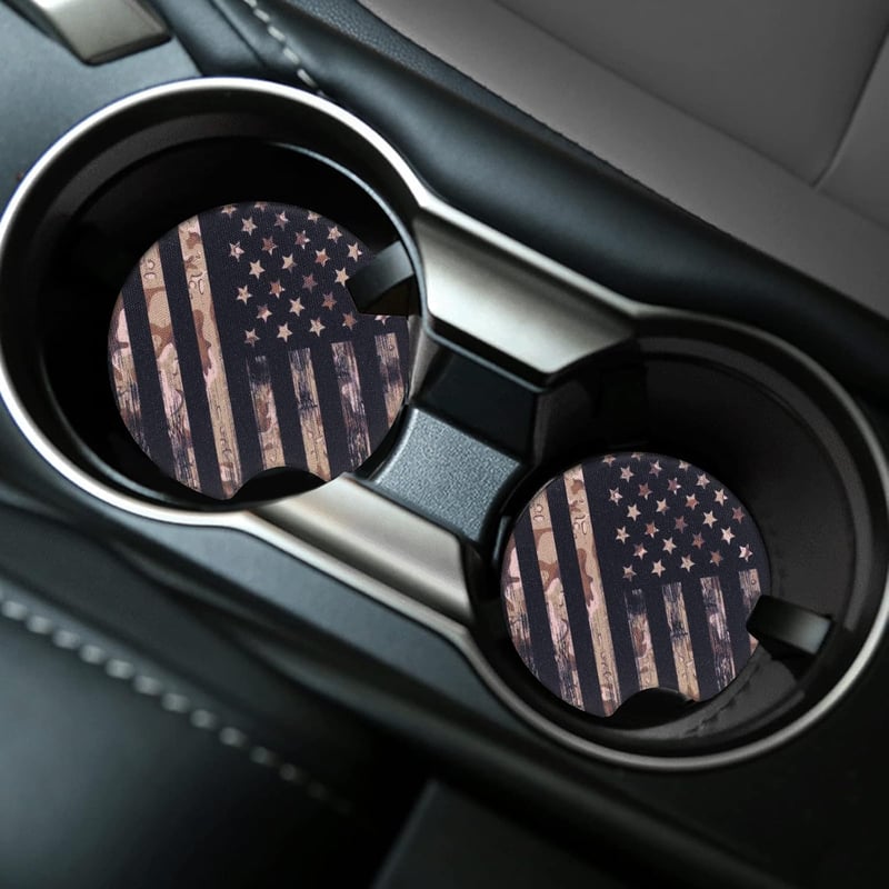 Car Cup Holder Coasters - Set of 4, 2.75 Inch