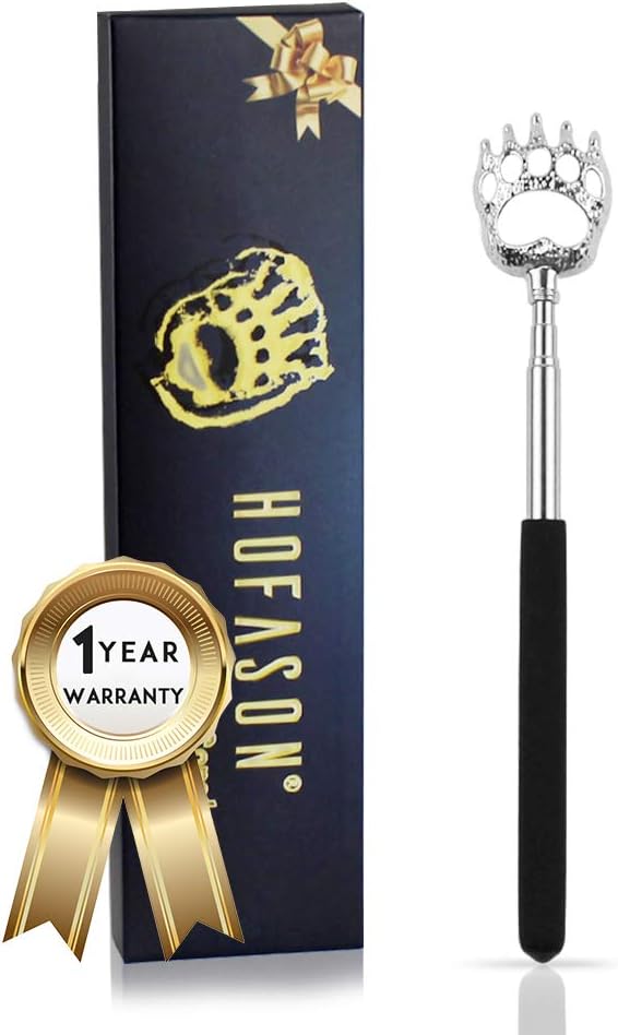Portable Extendable Bear Claw Back Scratcher for Dad