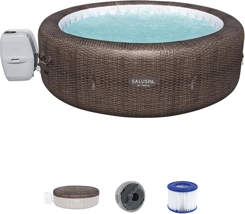 Bestway SaluSpa St Moritz Inflatable Hot Tub for 5-7 People