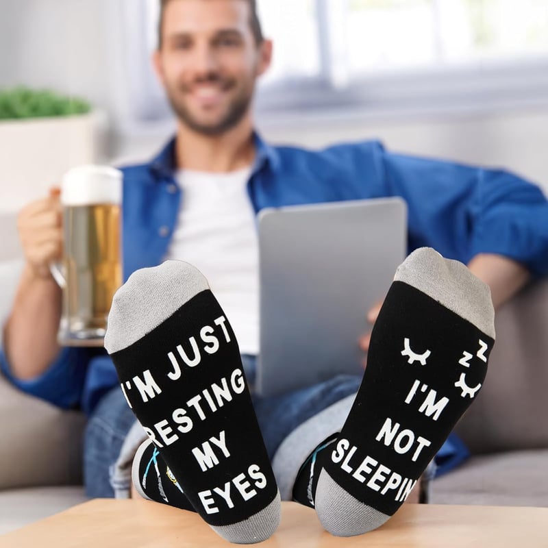 Funny Gamer Socks for Dad - Perfect Gifts for Father's Day