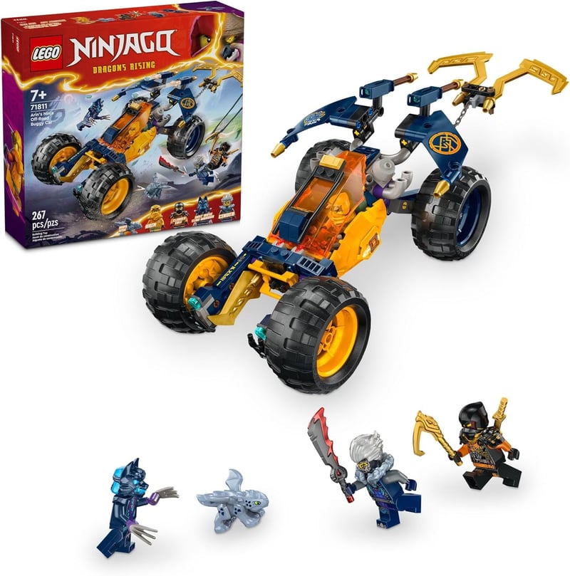 LEGO NINJAGO Arin's Off-Road Buggy Building Set for Kids