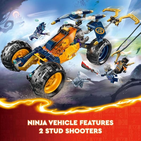 LEGO NINJAGO Arin's Off-Road Buggy Building Set for Kids