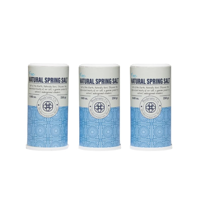 Natural Spring Salt Shaker - 26.4oz Pure Mineral, Kosher Certified