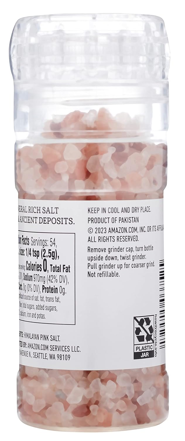 Pink Himalayan Salt Grinder - 4.77 Oz