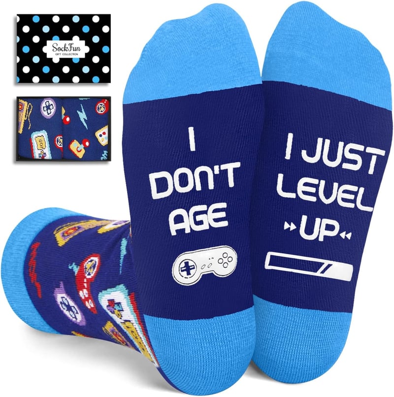 Gaming Socks for Teen Boys - Perfect Christmas Gift Set