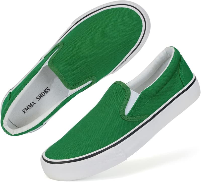 Casual Women's Low-Top Slip-On Canvas Sneakers