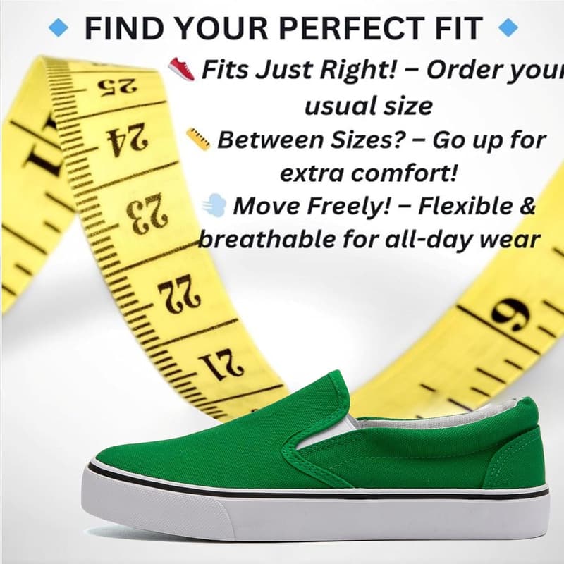 Casual Women's Low-Top Slip-On Canvas Sneakers