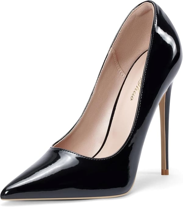 Women’s 4.7” Pointed Toe Matte Stiletto Heels