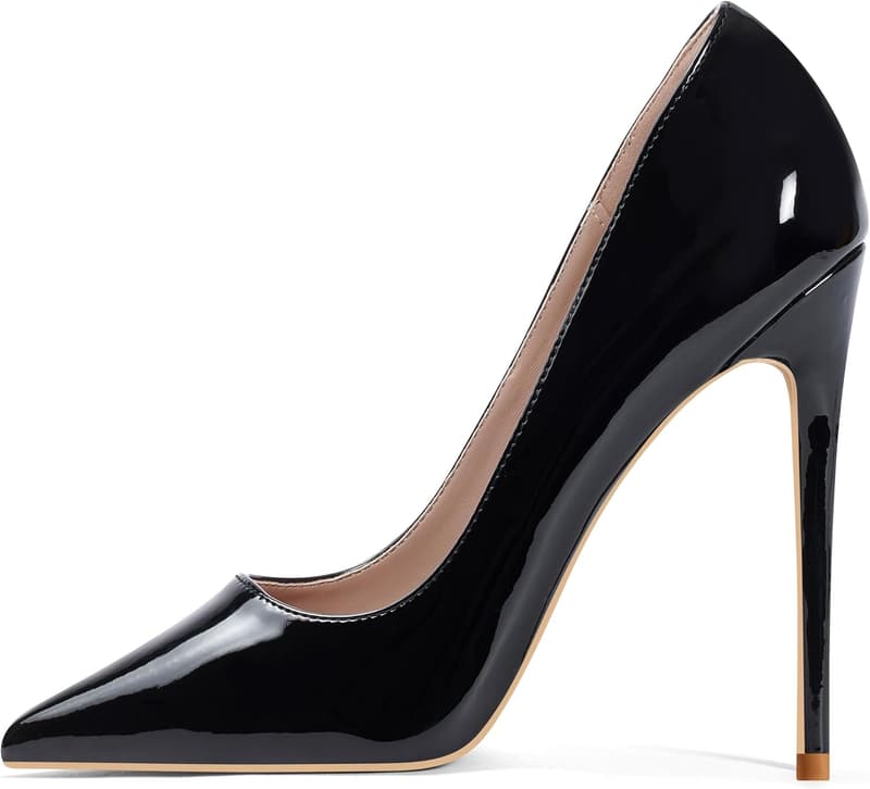 Women’s 4.7” Pointed Toe Matte Stiletto Heels