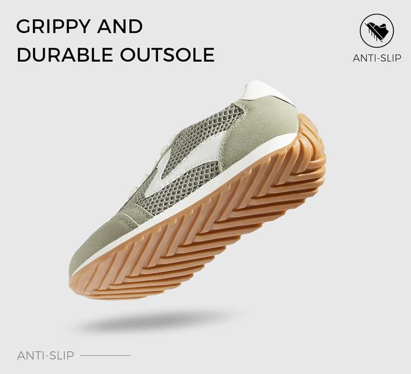 Fashion Casual Women's Platform Sneakers with Gum Rubber Sole