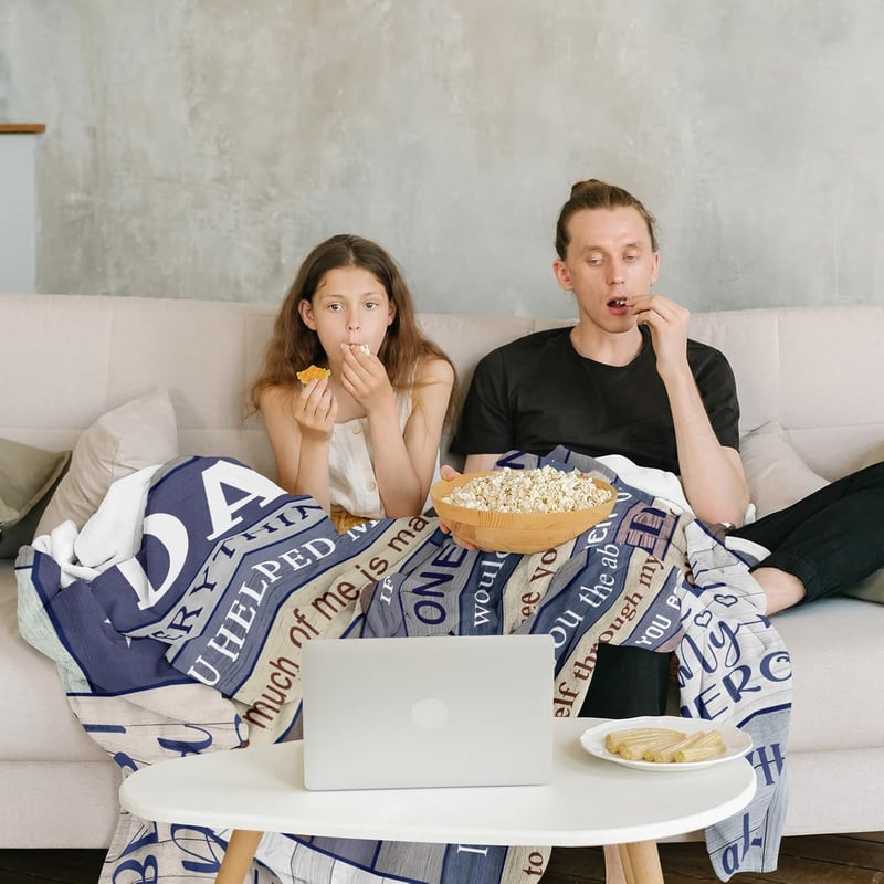 Father's Day Blanket Gift for Dad - Cozy 50