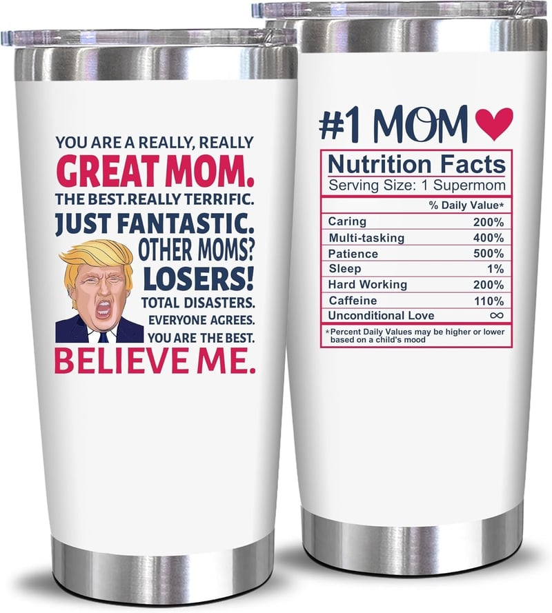 Mother's Day 20 oz Tumbler - Unique Gift for Mom and Wife