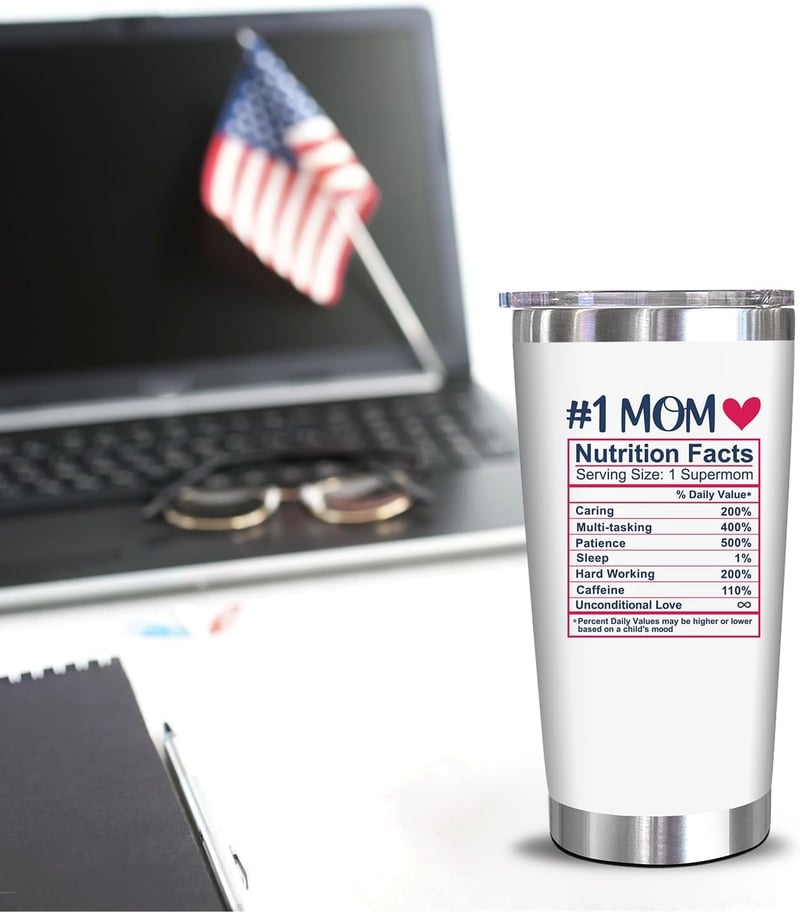 Mother's Day 20 oz Tumbler - Unique Gift for Mom and Wife