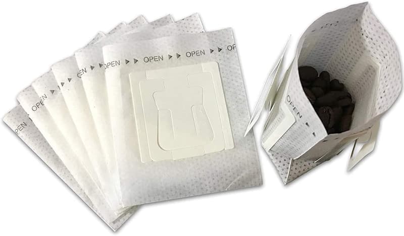 Portable Disposable Coffee Filter Bags - 50 Pcs for Travel & Home