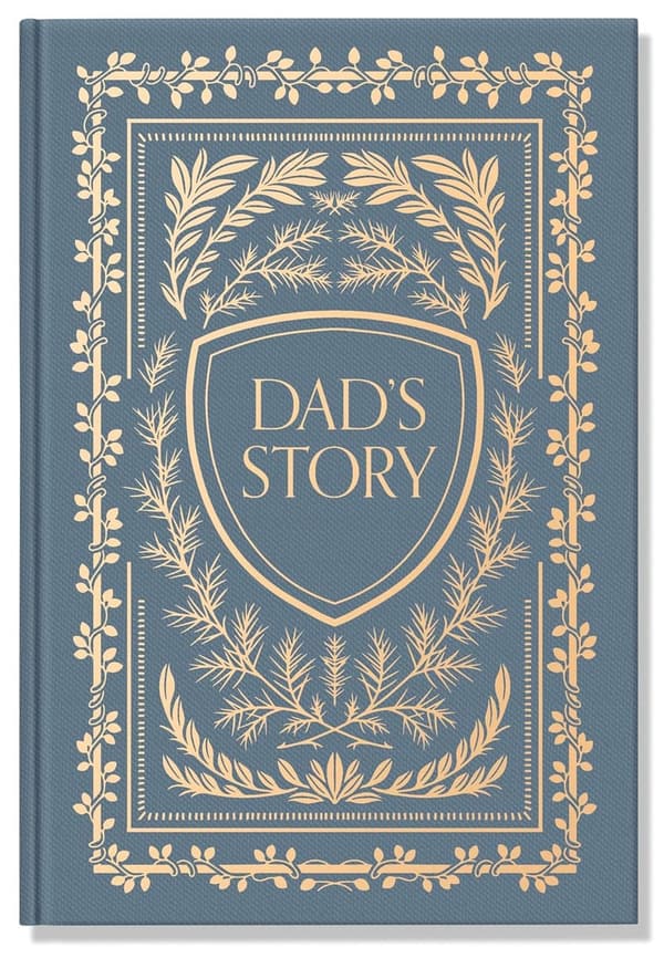 Family Memory Keepsake Journal for Dad