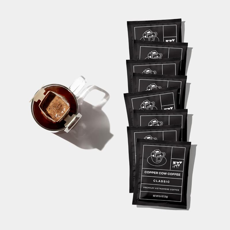 Classic Black Vietnamese Coffee Single-Serve Pods - 8 Pack
