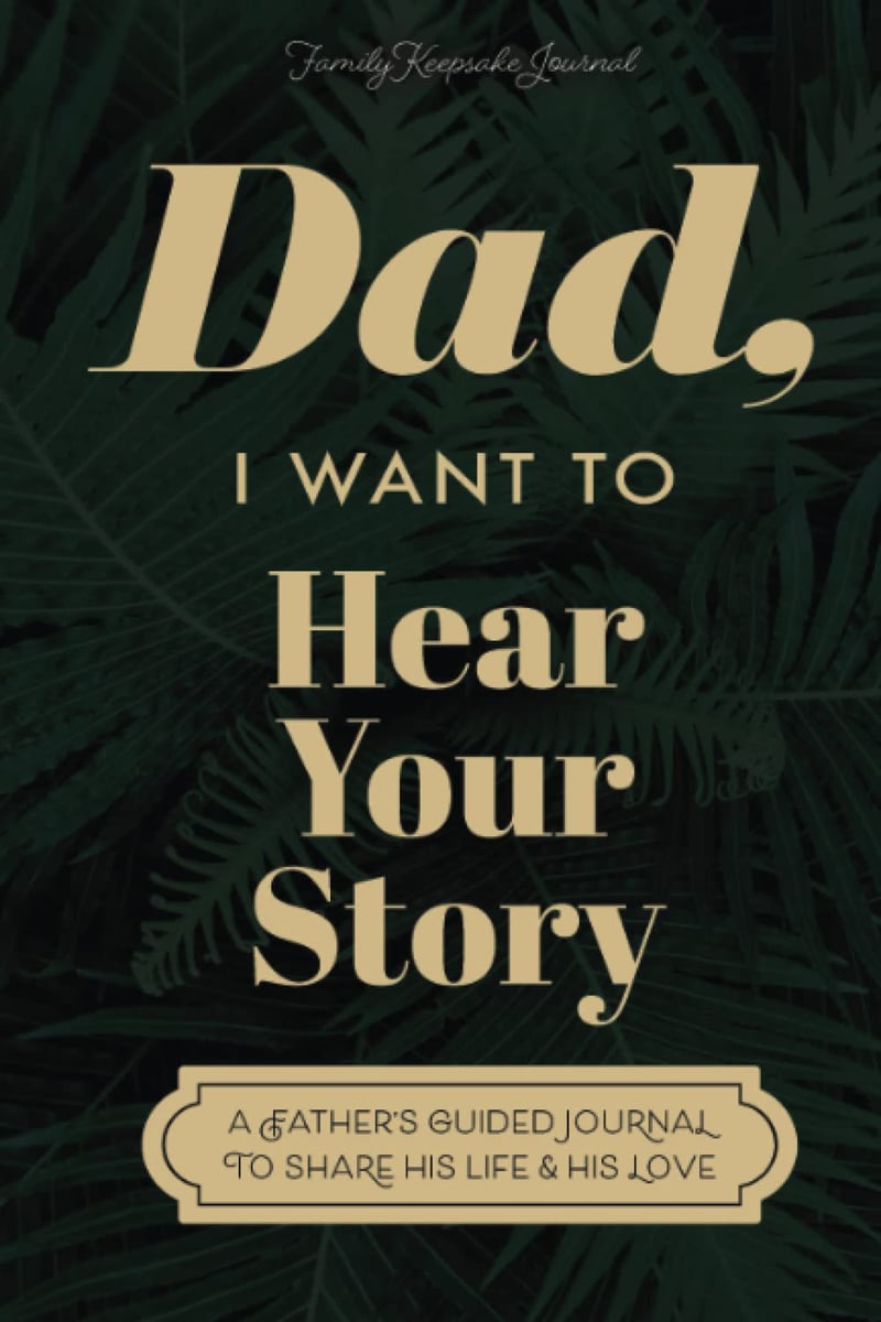 Father's Guided Journal: Share Your Story & Love - Sage Green