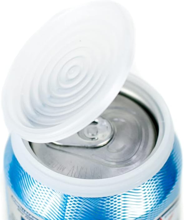 Reusable BPA-Free Can Lids for Keeping Drinks Fizzy - 2-Pack