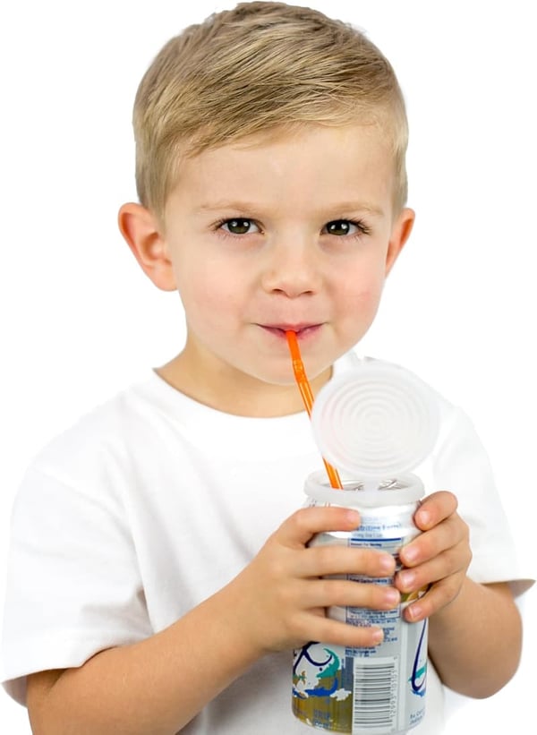 Reusable BPA-Free Can Lids for Keeping Drinks Fizzy - 2-Pack