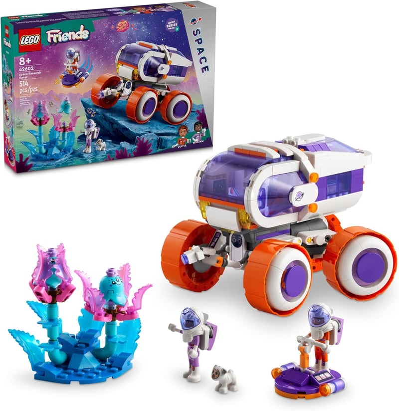 Space Toy Playset - LEGO Friends Space Research Rover with Mini-Dolls
