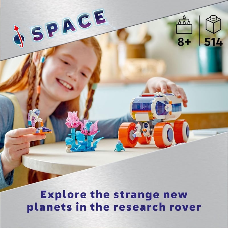 Space Toy Playset - LEGO Friends Space Research Rover with Mini-Dolls