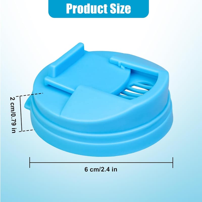 Reusable Soda Can Lids - 3PCS Plastic Covers for Carbonation
