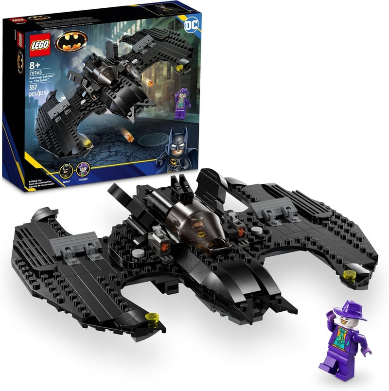 DC Birthday Gift: LEGO Batwing Playset with 2 Minifigures