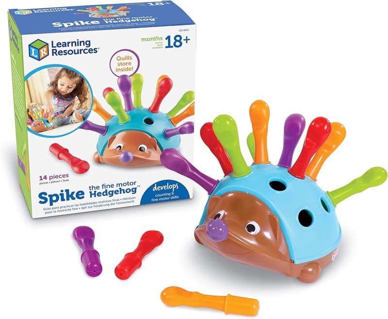 Montessori Fine Motor Hedgehog Toy for Toddlers