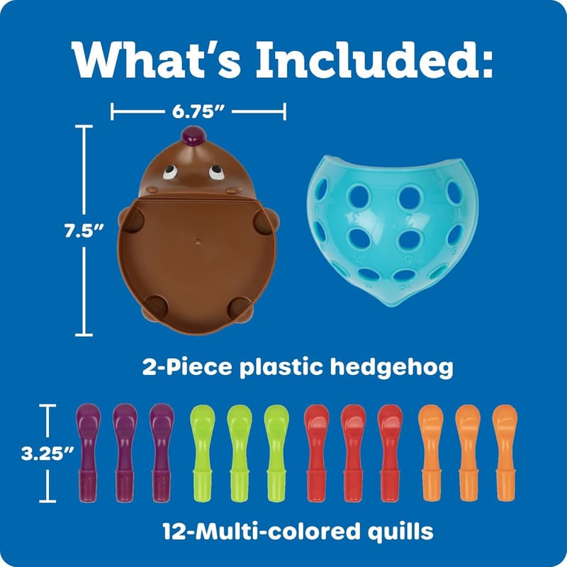 Montessori Fine Motor Hedgehog Toy for Toddlers