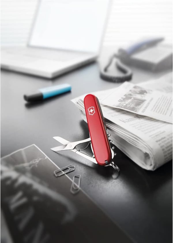 Victorinox Swiss Army Knife - 15 Functions, Red