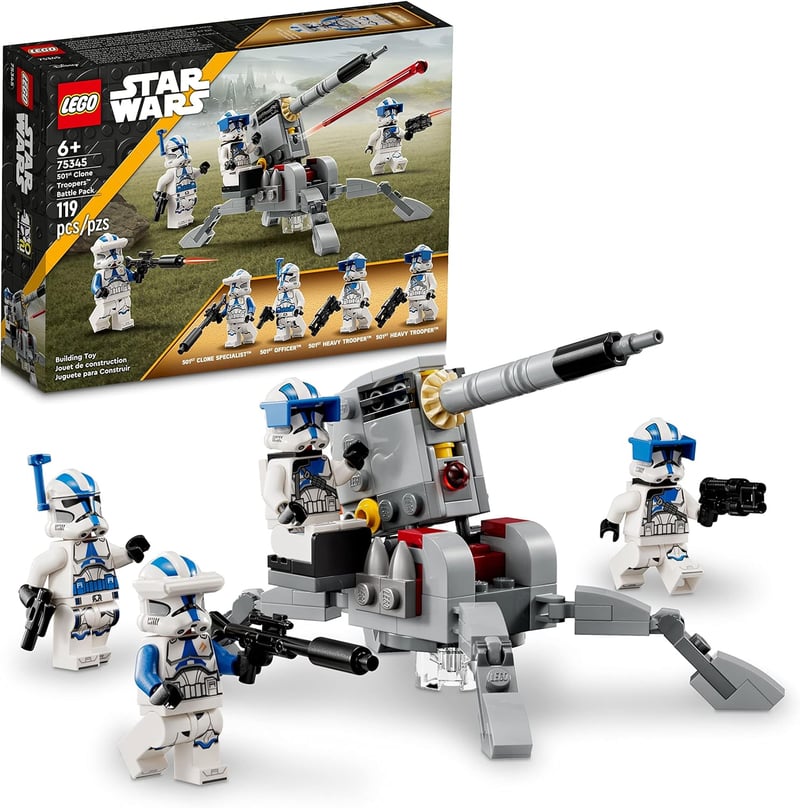 LEGO Star Wars 501st Clone Troopers Battle Pack with Cannon Set