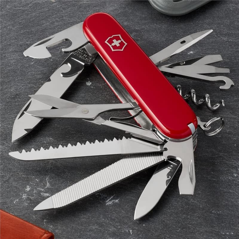 Victorinox Swiss Army Ranger Red Pocket Knife, 91mm
