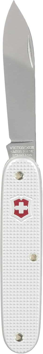 Victorinox Swiss Army Silver Alox Pocket Knife