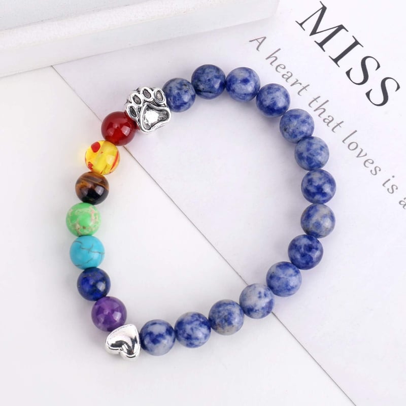 Rainbow Bridge Pet Memorial Bracelet for Women and Men