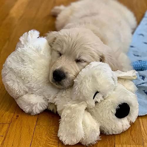 Snuggle Puppy Heartbeat Stuffed Dog Toy for Comfort & Anxiety