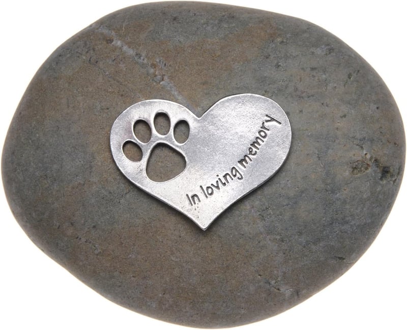 Pet Memorial Stone - Comforting Sympathy Gift for Dog Lovers