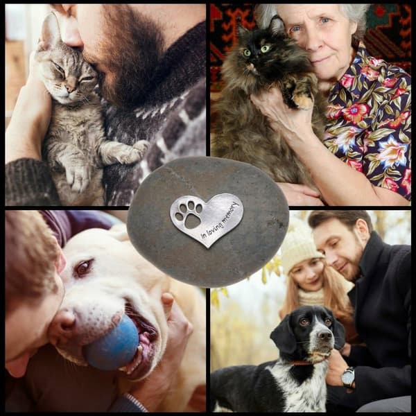 Pet Memorial Stone - Comforting Sympathy Gift for Dog Lovers