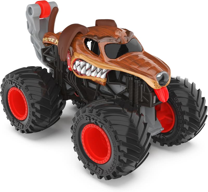 Official Monster Mutt Die-Cast Truck, 1:64 Scale, Ruff Crowd Series